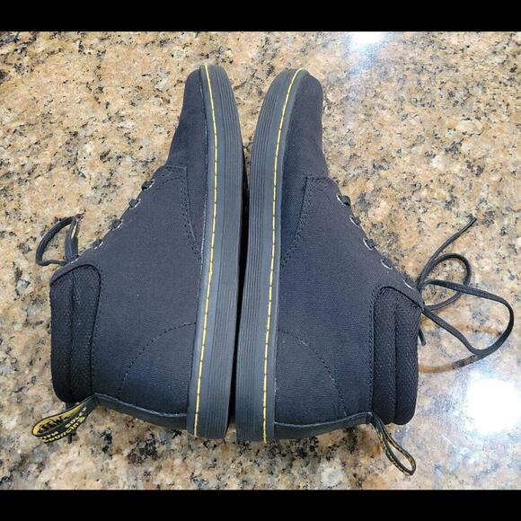 Doc Dr. Martens BELMONT Black Chukka Lace Up Short Boots Womens Comfort Shoes 6 - Picture 7 of 11
